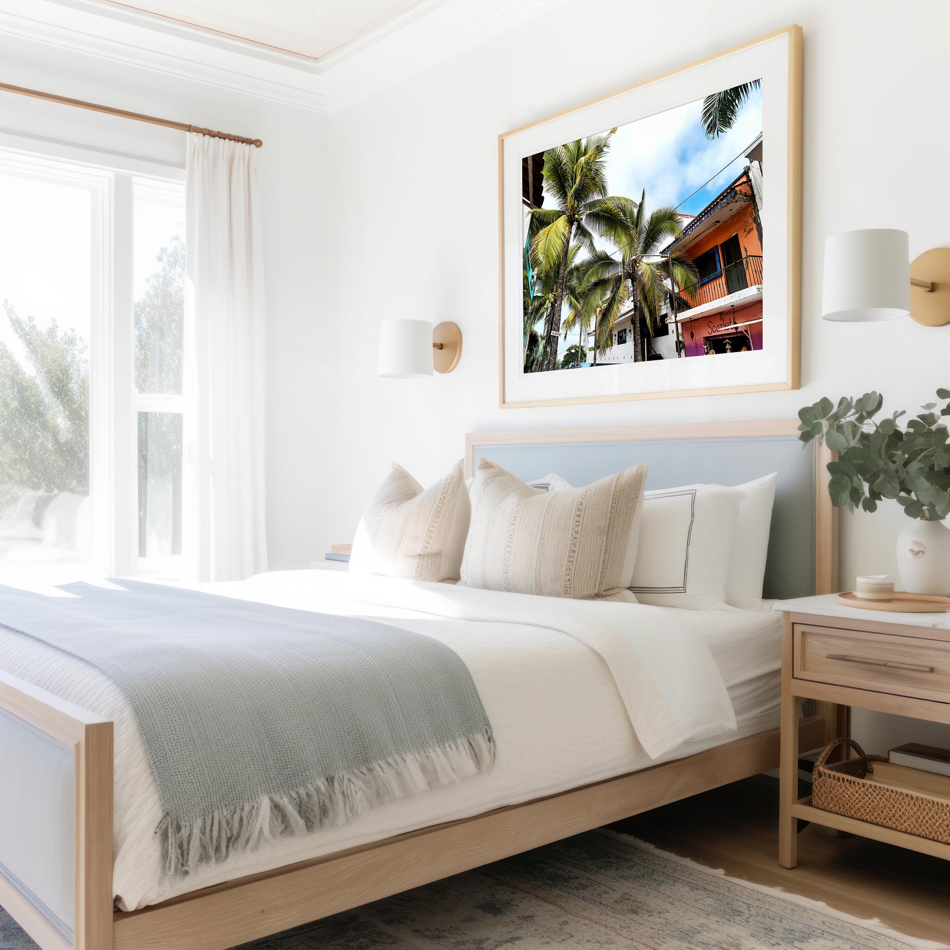 Sayulita Village Wall Art | Wall Decor Art | 17 Mile