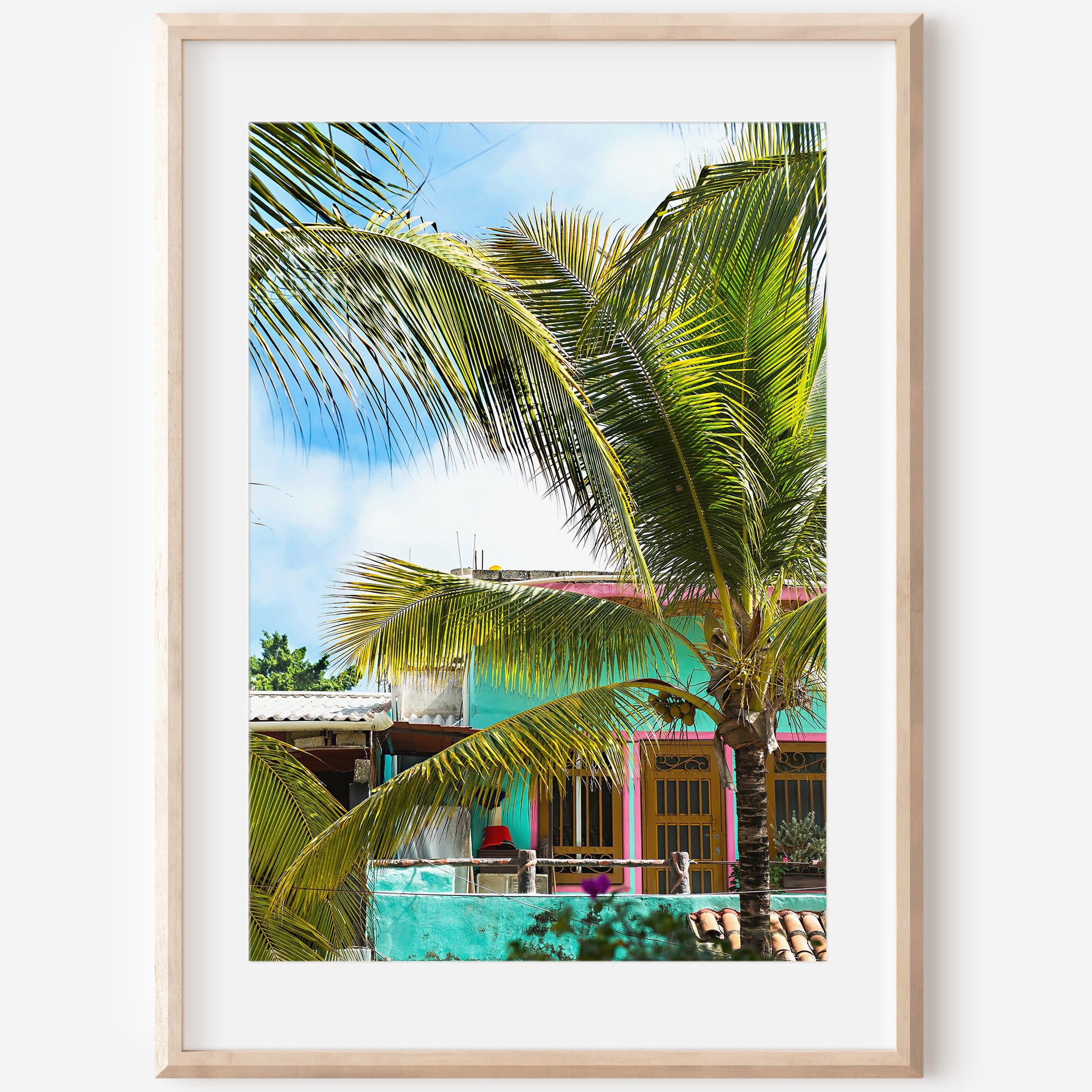 Sayulita Village Print | Sayulita Village Poster | 17 Mile