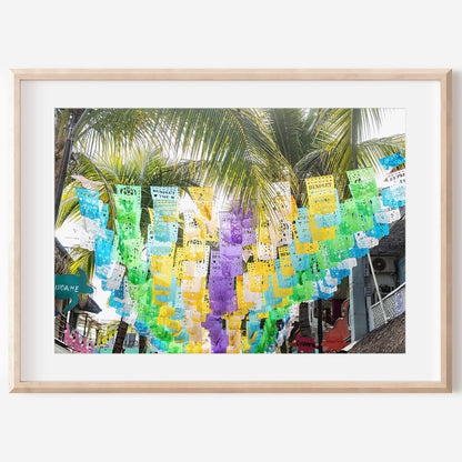 Mexican Flags Print | Home Decor Painting | 17 Mile