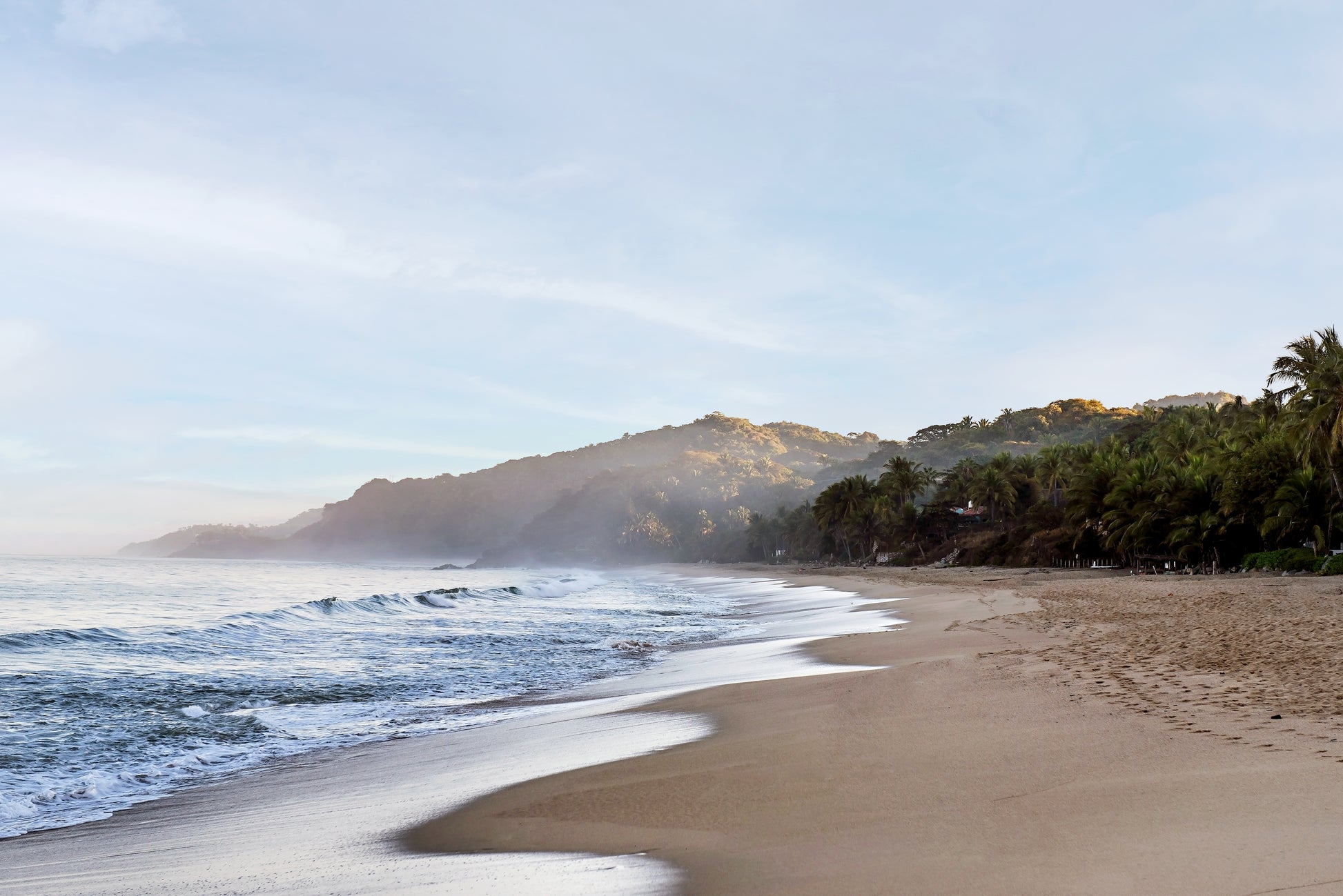 Sayulita Ocean Canvas | Sayulita Ocean Print | 17 Mile