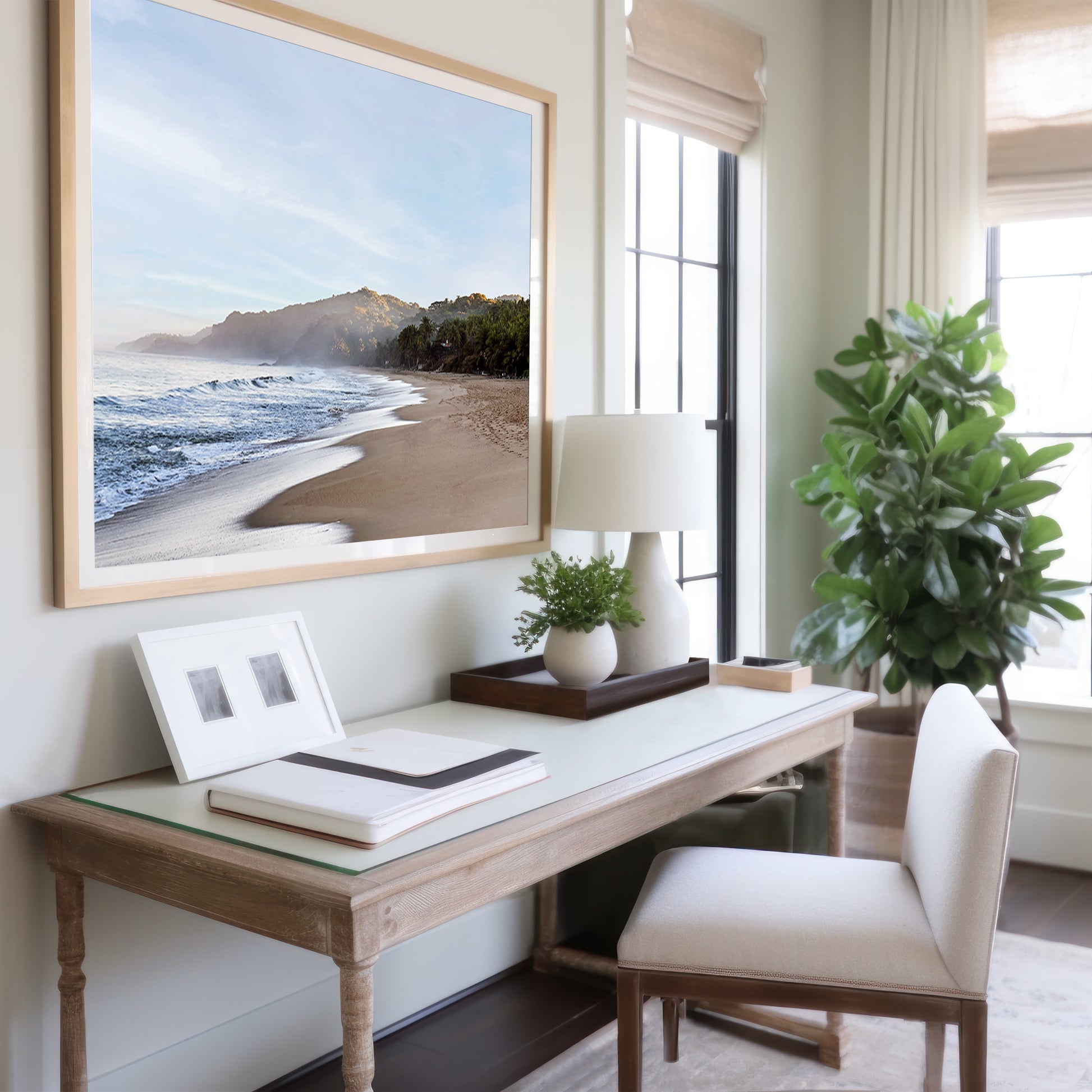 Sayulita Ocean Canvas | Sayulita Ocean Print | 17 Mile