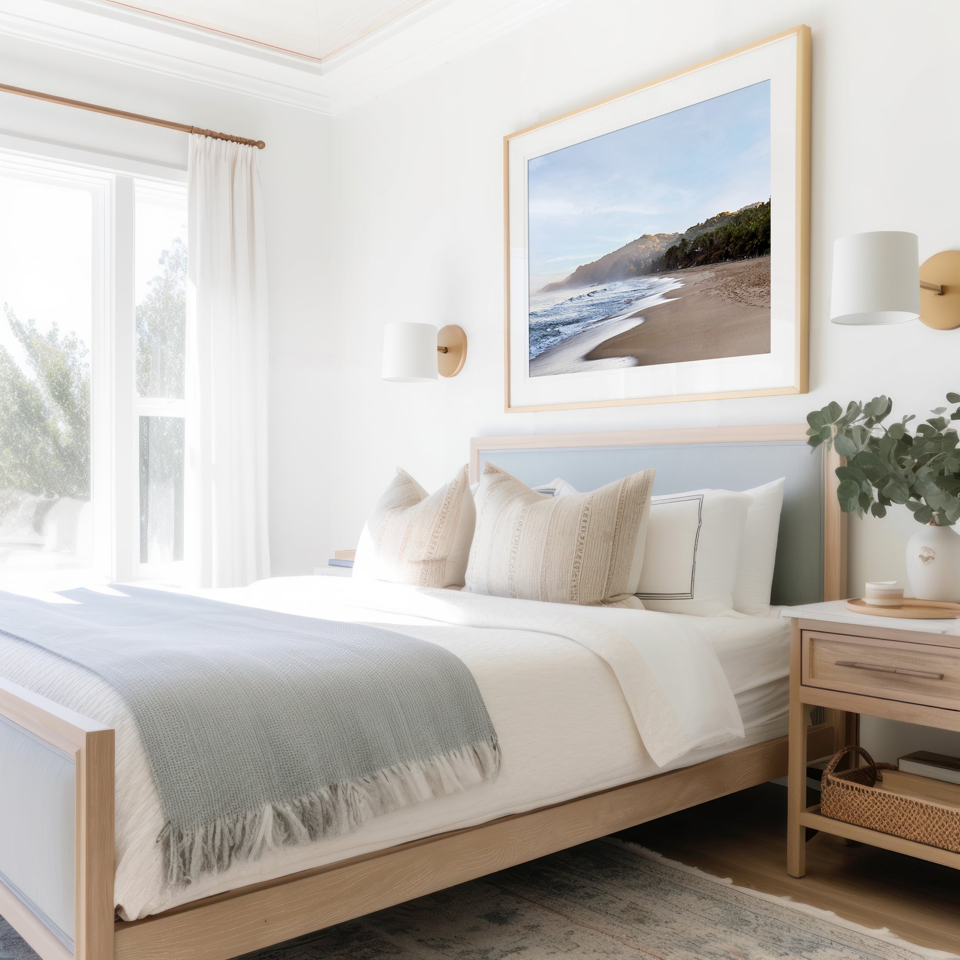 Sayulita Ocean Canvas | Sayulita Ocean Print | 17 Mile