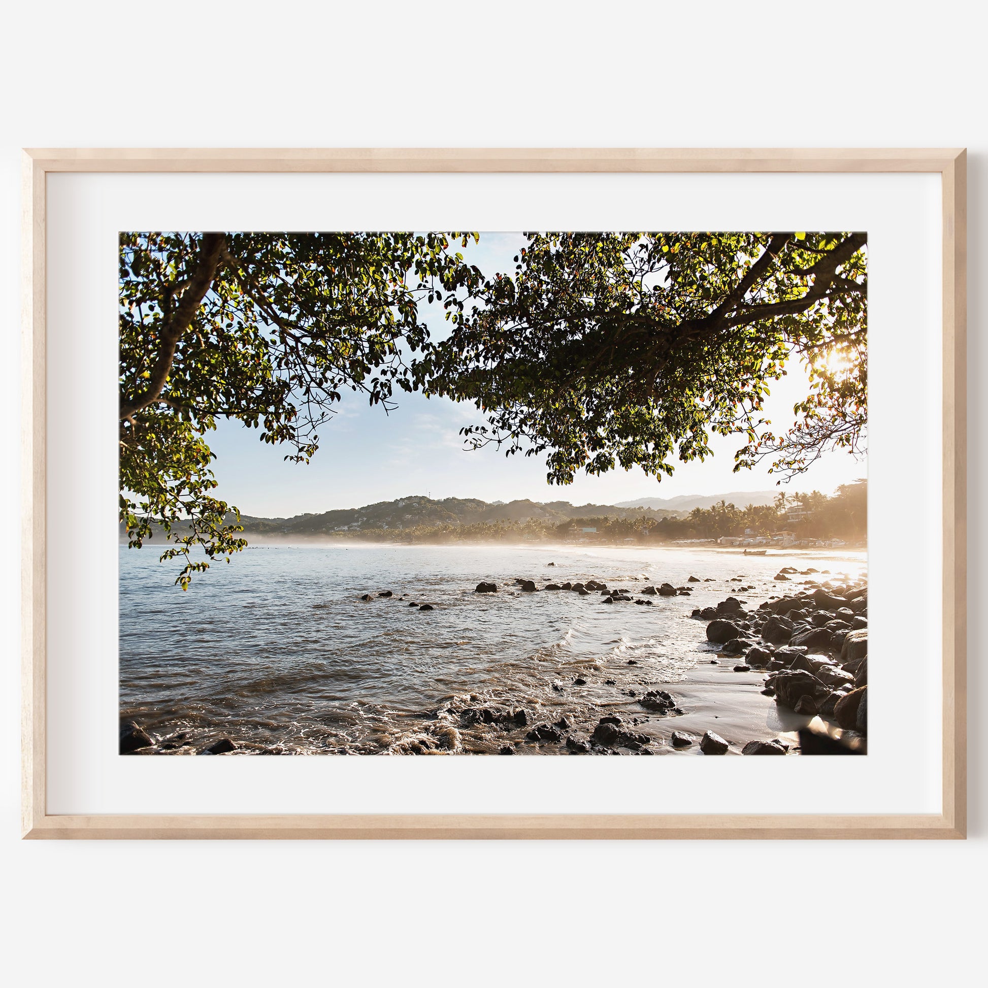 Sayulita Beach Canvas | Sayulita Beach Print | 17 Mile