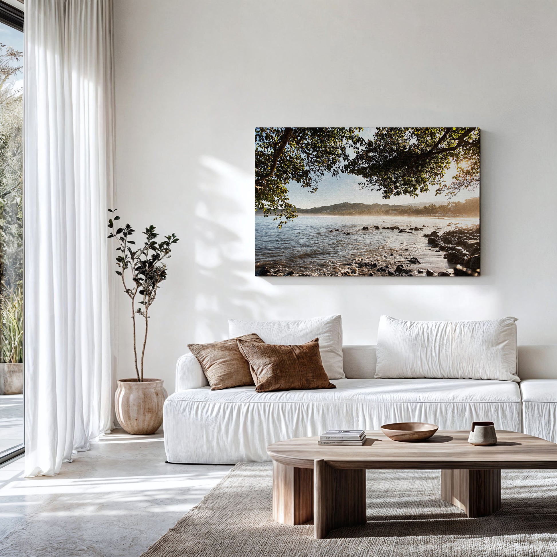 Sayulita Beach Canvas | Sayulita Beach Print | 17 Mile