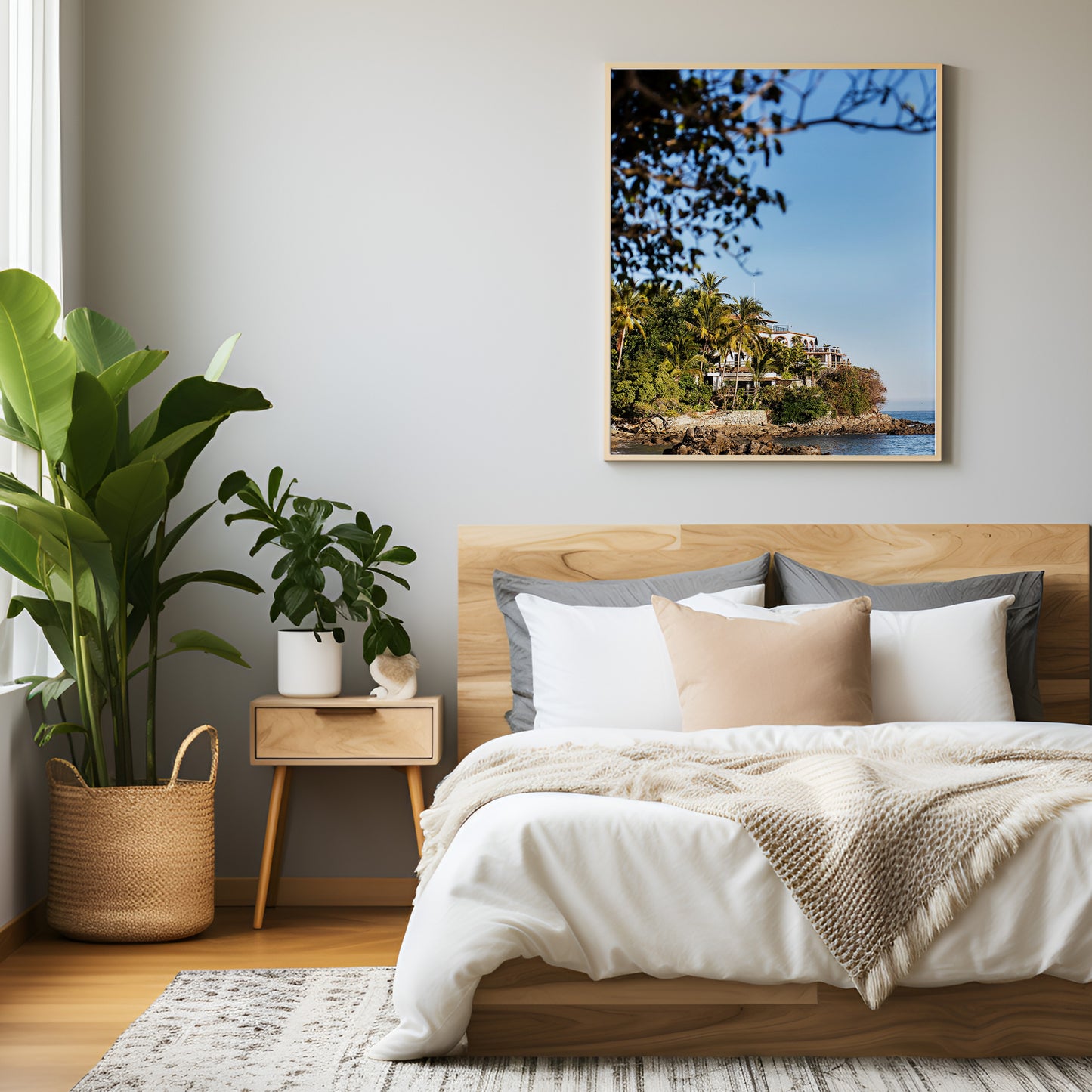 Sayulita Beach House Print | Sayulita Beach House Canvas | 17 Mile