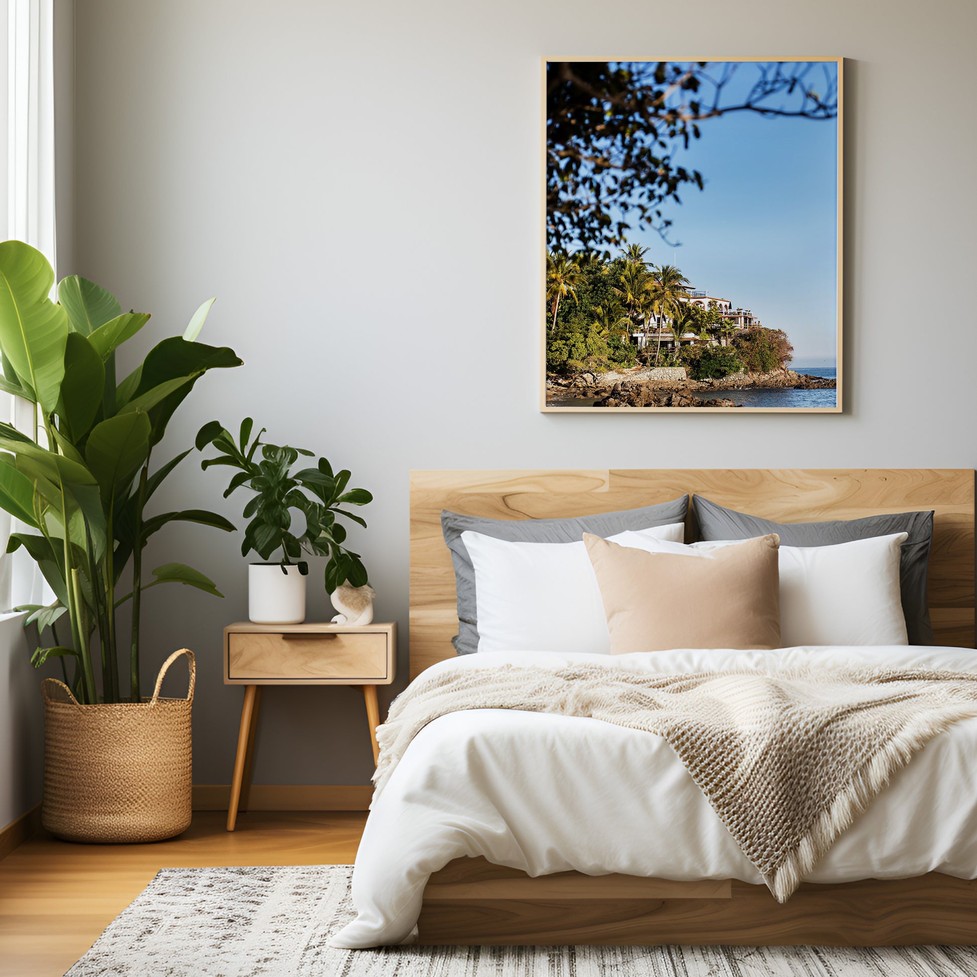 Sayulita Beach House Print | Sayulita Beach House Canvas | 17 Mile