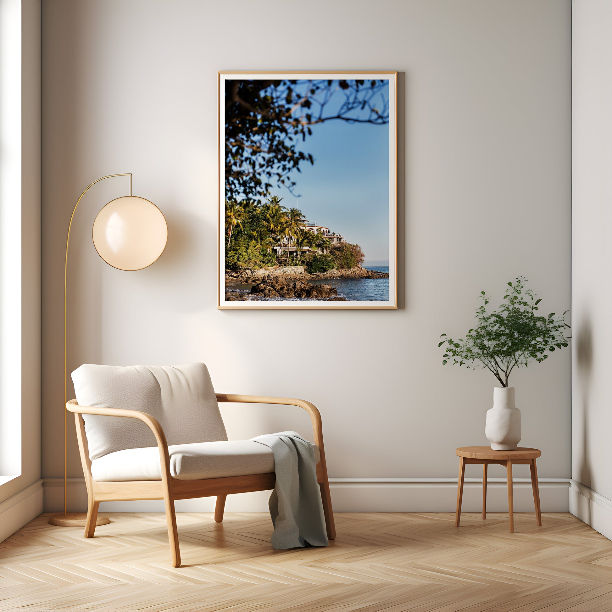 Sayulita Beach House Print | Sayulita Beach House Canvas | 17 Mile