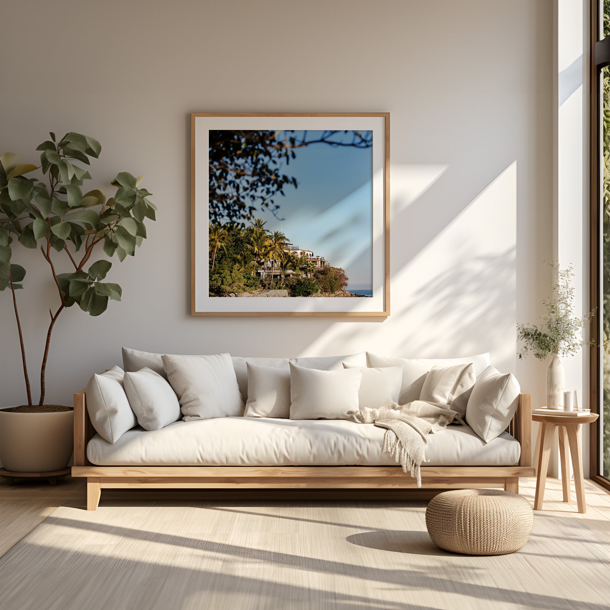 Sayulita Beach House Print | Sayulita Beach House Canvas | 17 Mile
