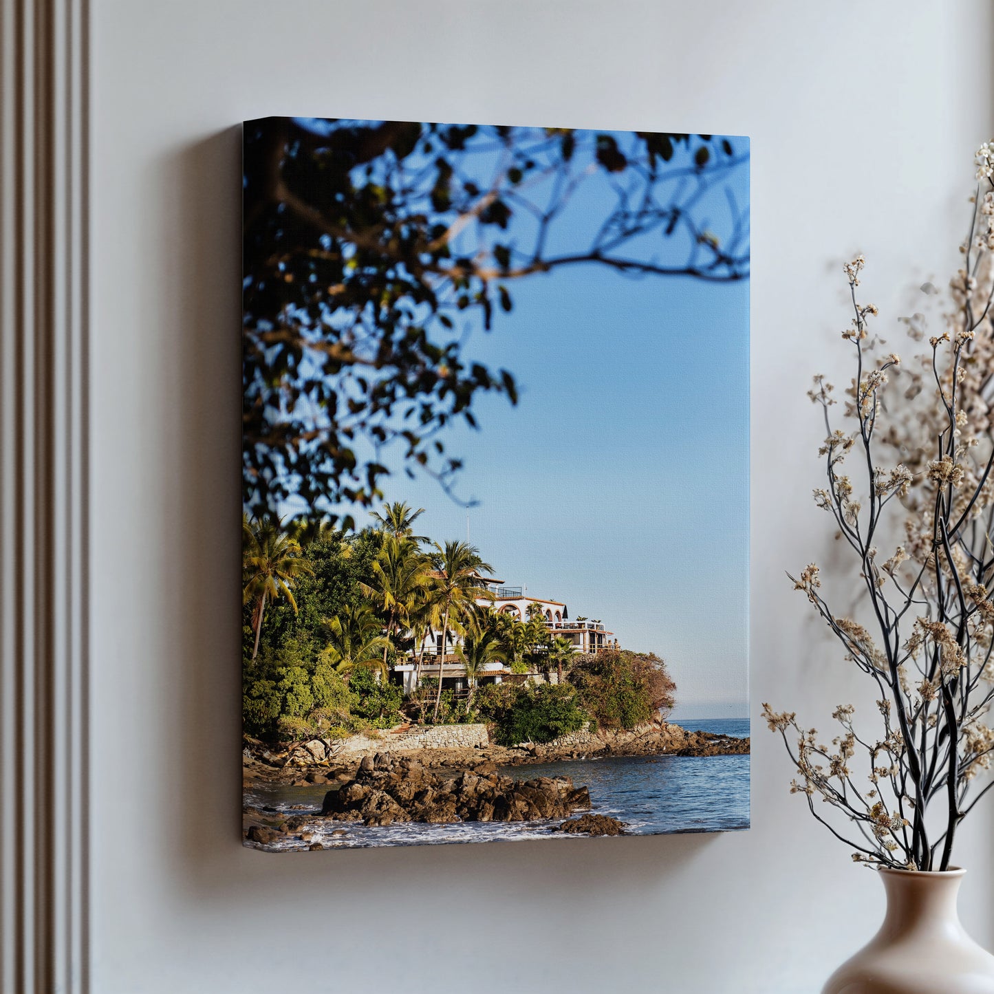 Sayulita Beach House Print | Sayulita Beach House Canvas | 17 Mile