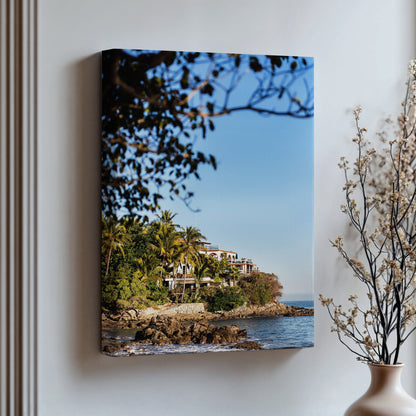 Sayulita Beach House Print | Sayulita Beach House Canvas | 17 Mile