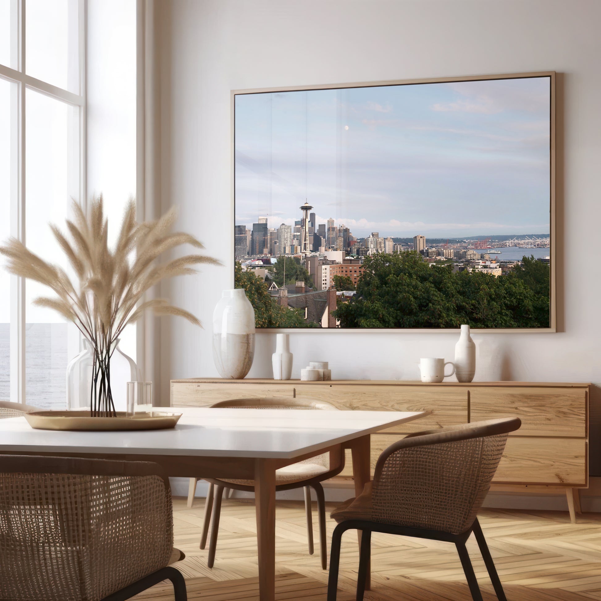 Space Needle Print | Space Needle Canvas | 17 Mile