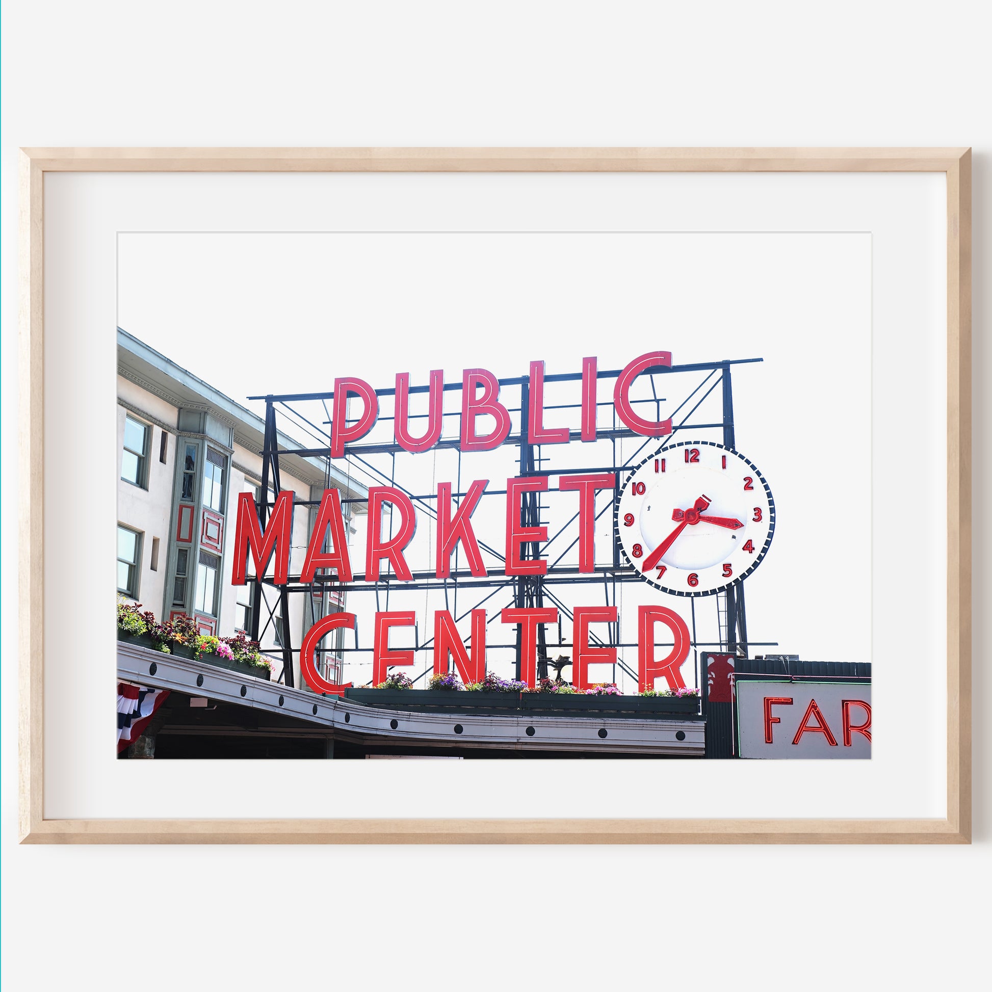 Public Market Print | Public Market Canvas | 17 Mile