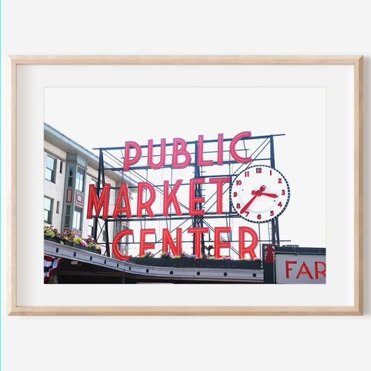 Public Market Print | Public Market Canvas | 17 Mile