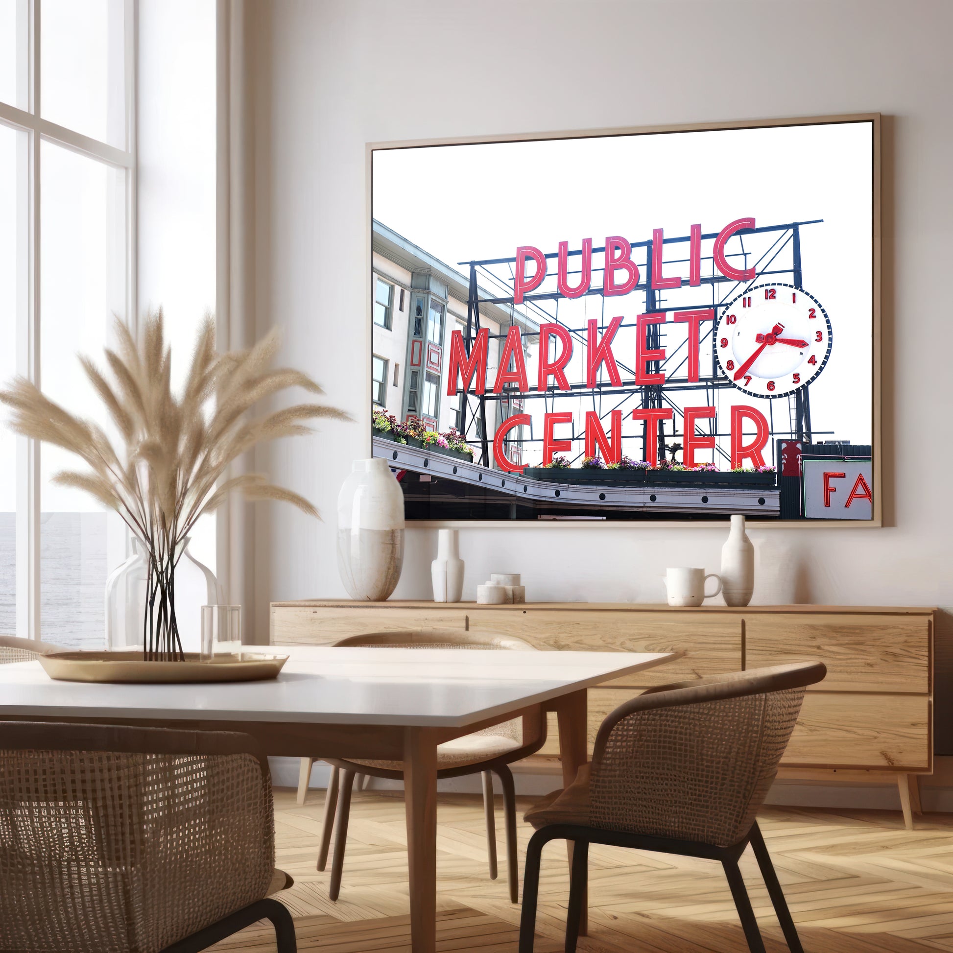 Public Market Print | Public Market Canvas | 17 Mile