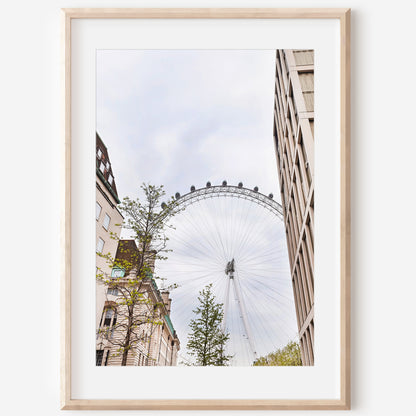 London Eye Canvas | London Ferris Wheel Art | 17 Mile
