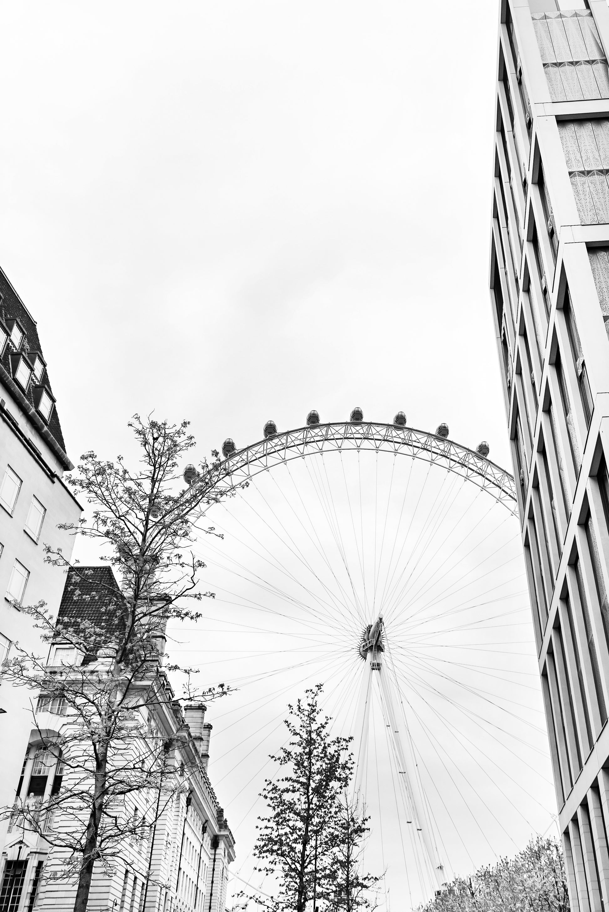 London Eye Canvas | London Ferris Wheel Art | 17 Mile