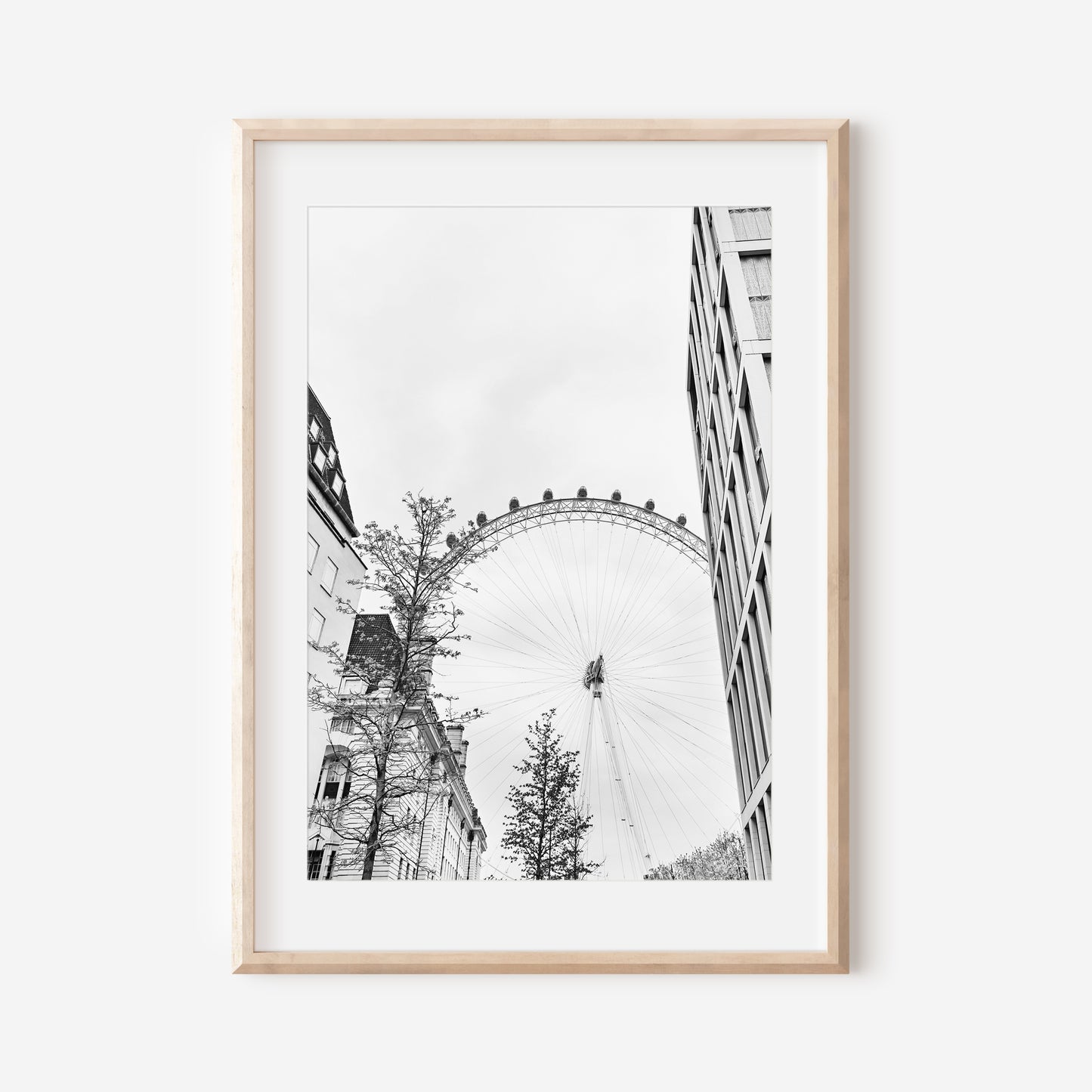 London Eye Canvas | London Ferris Wheel Art | 17 Mile
