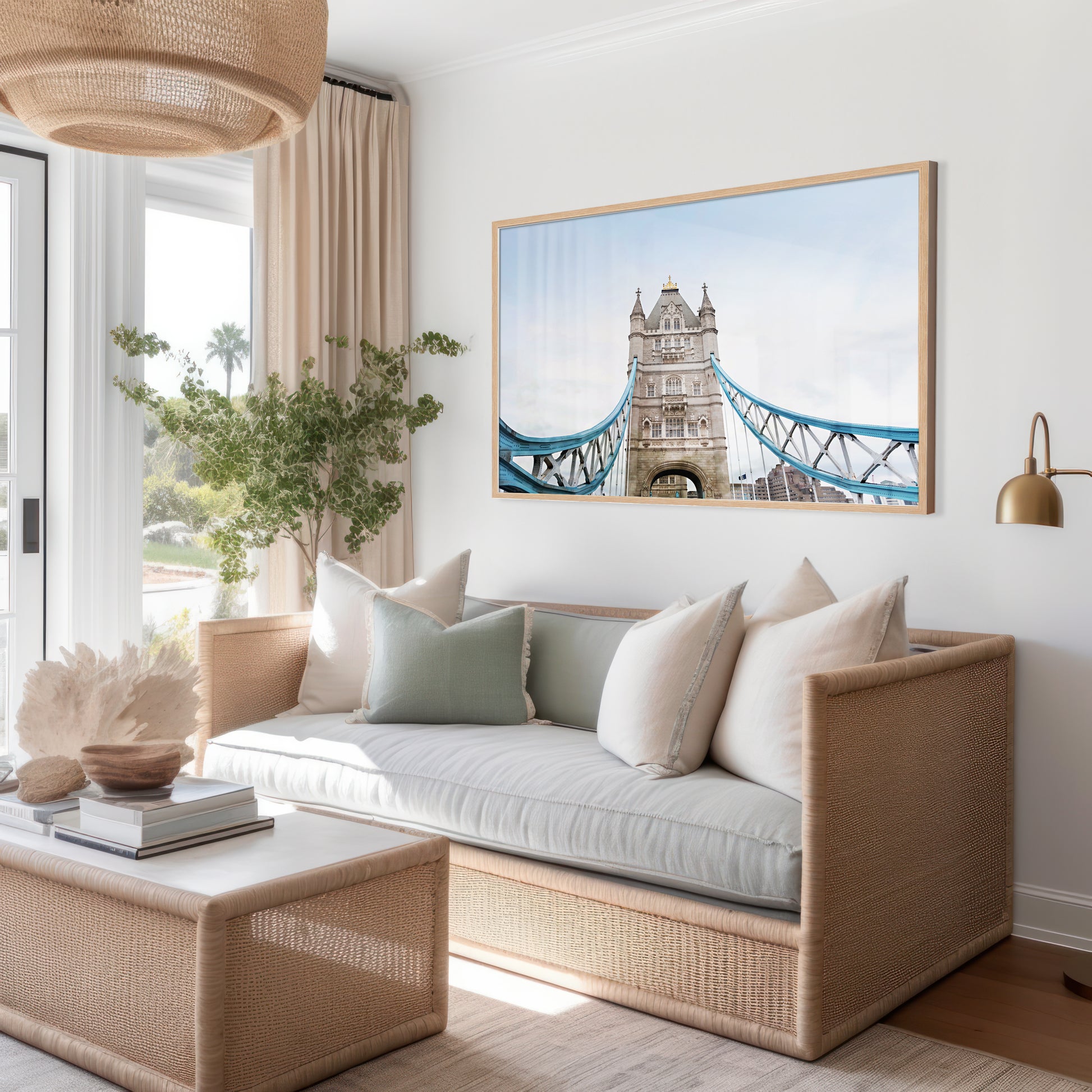 London Landmark Print | London Bridge Canvas | 17 Mile