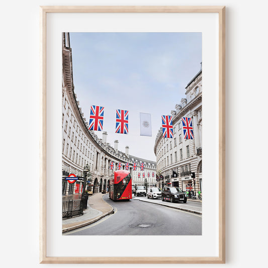 London Street Print | London Streets Canvas | 17 Mile