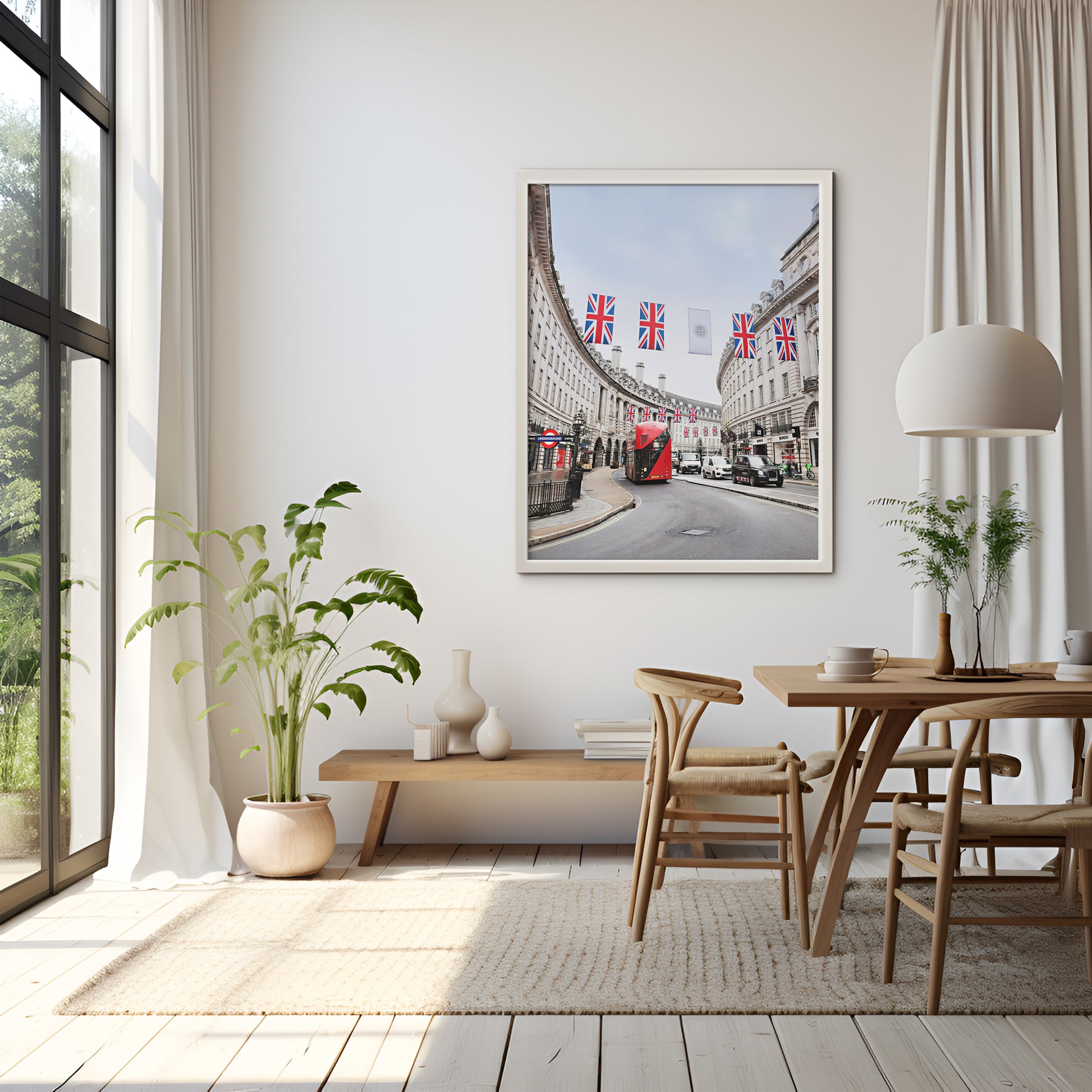 London Street Print | London Streets Canvas | 17 Mile