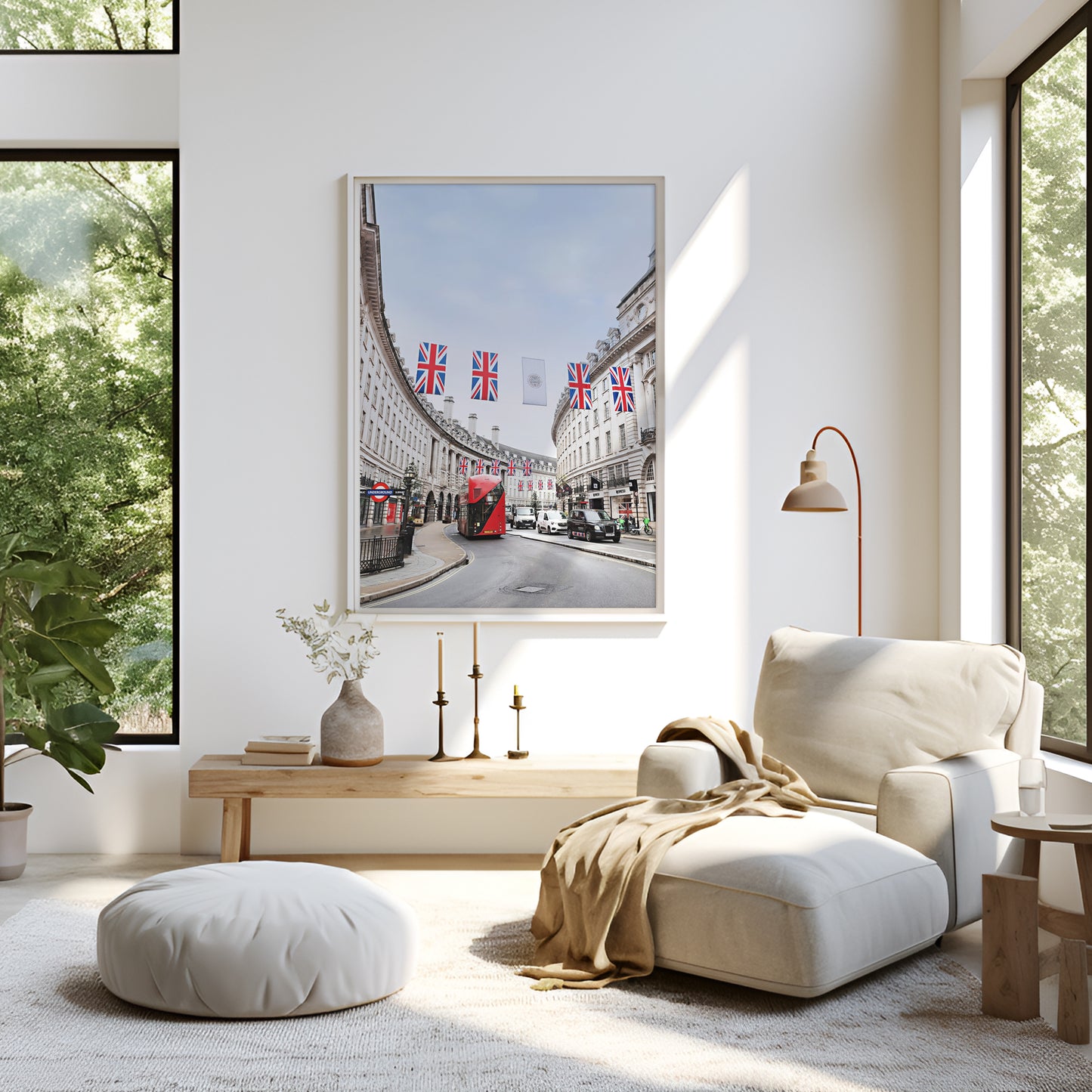 London Street Print | London Streets Canvas | 17 Mile