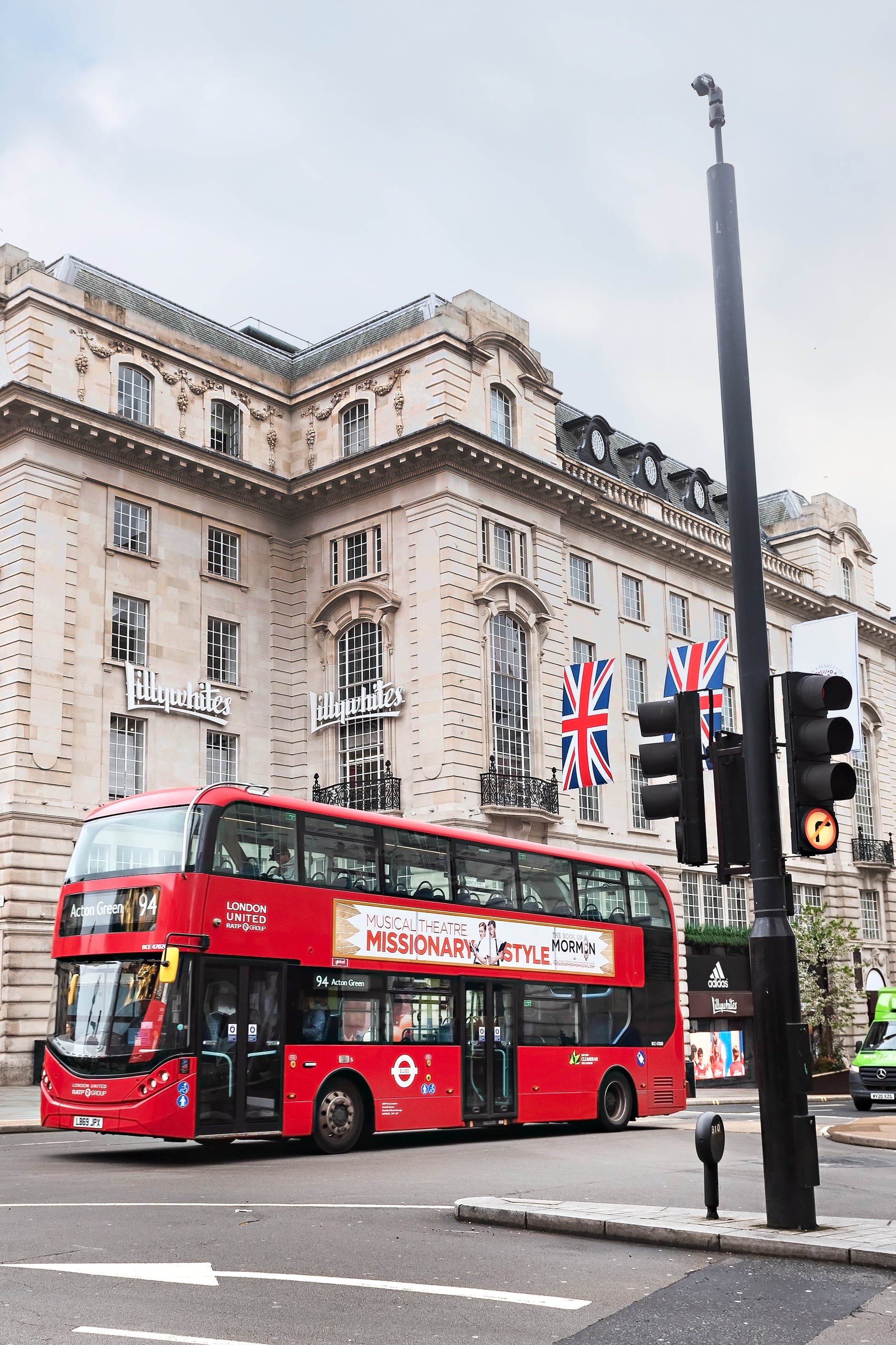 Double Decker Bus Print | Decker Bus Print | 17 Mile