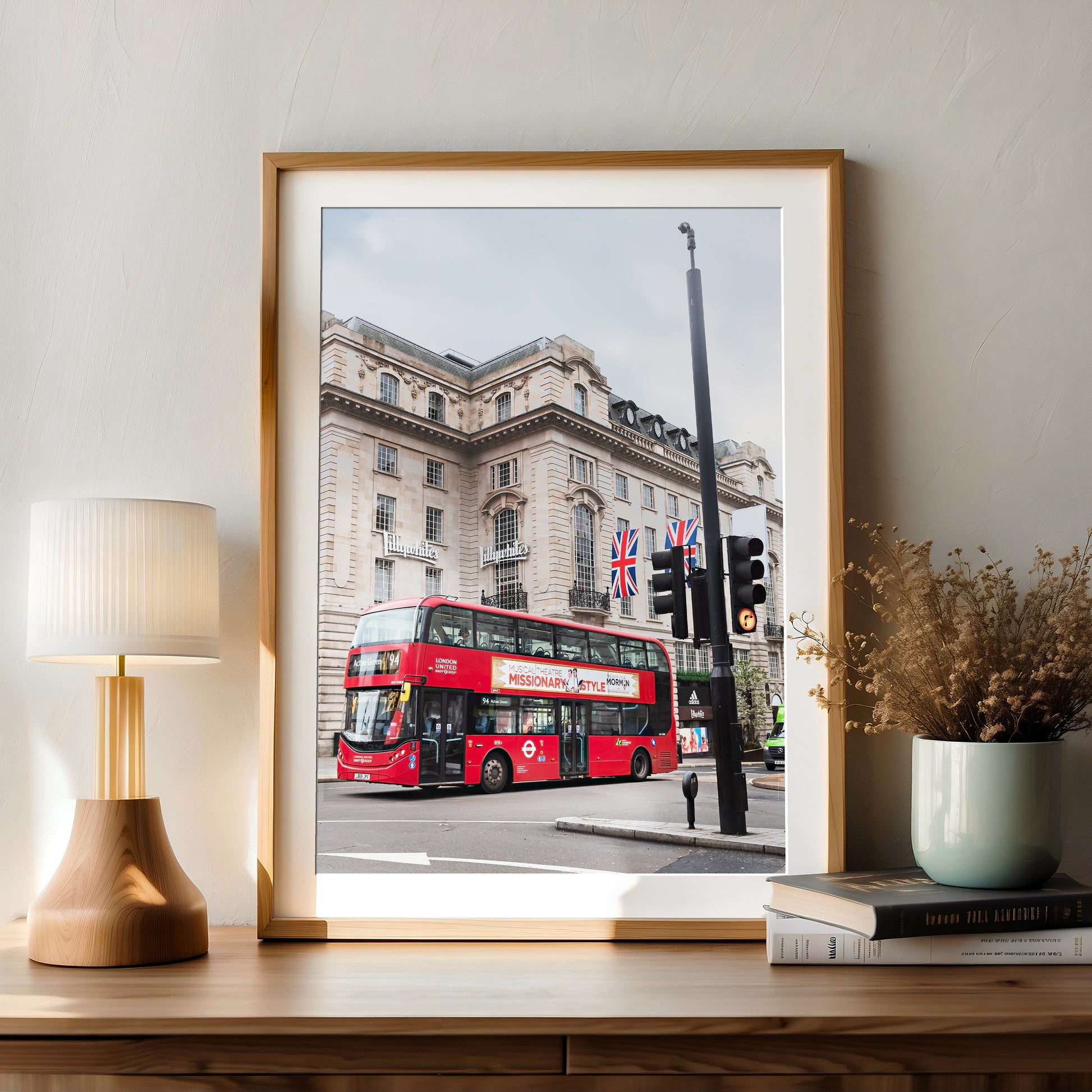 Double Decker Bus Print | Decker Bus Print | 17 Mile