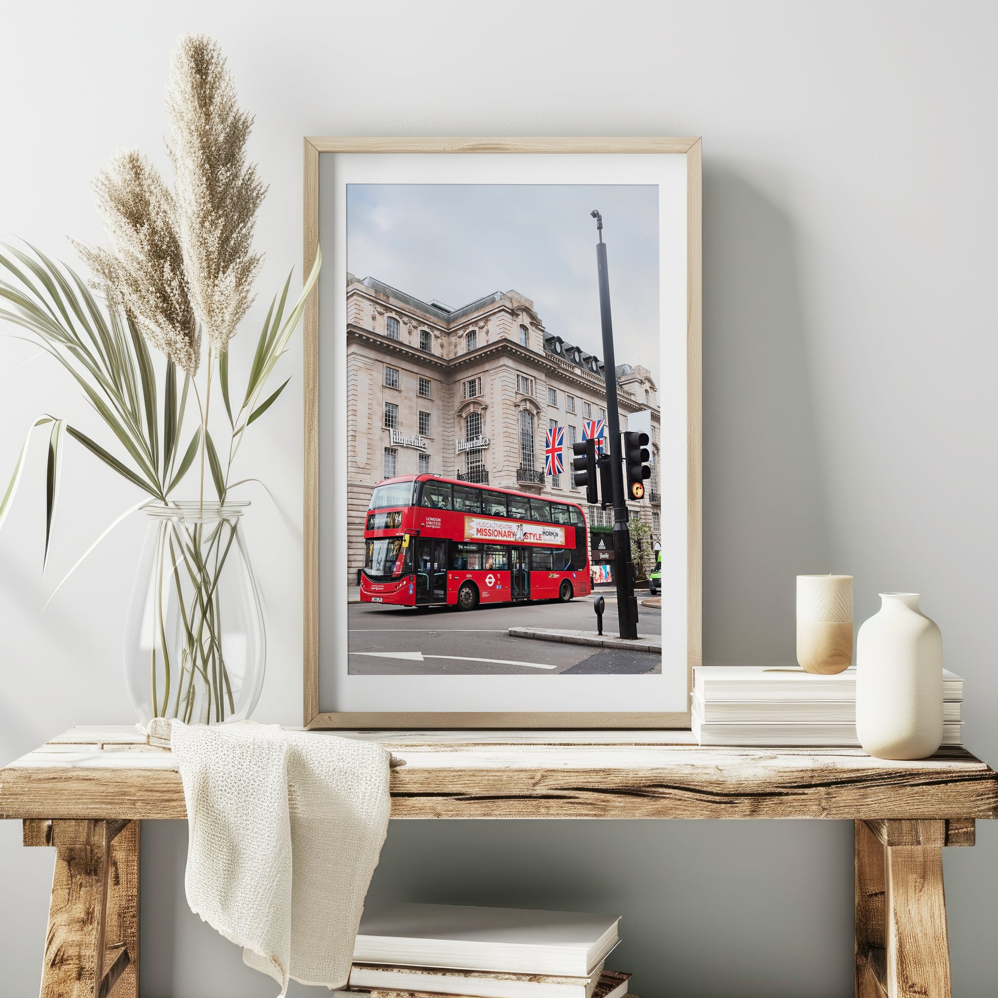 Double Decker Bus Print | Decker Bus Print | 17 Mile