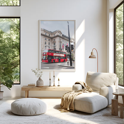 Double Decker Bus Print | Decker Bus Print | 17 Mile