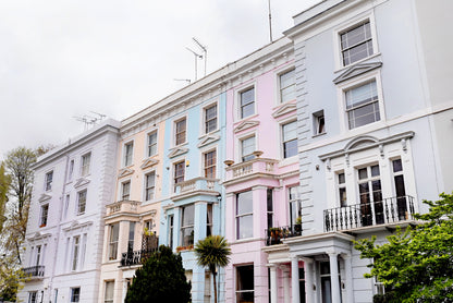 Notting Hill Artwork | Notting Hill Print | 17 Mile