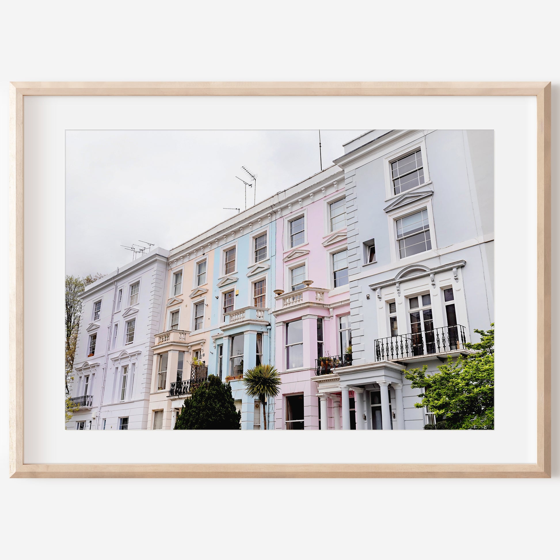 Notting Hill Artwork | Notting Hill Print | 17 Mile