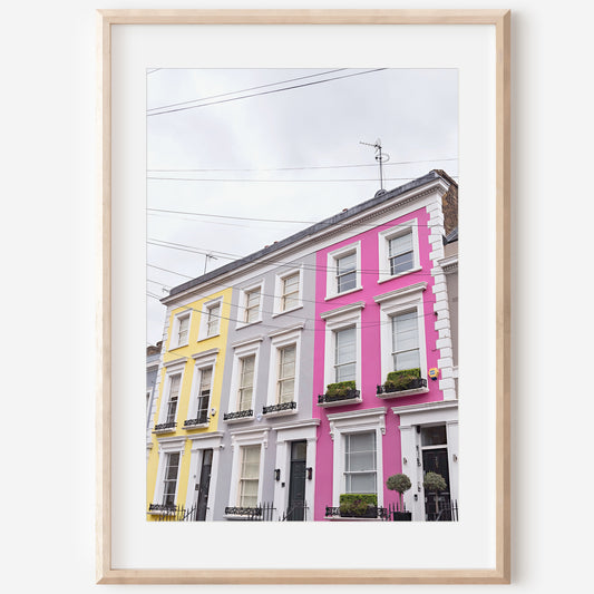 Notting Hill print | Notting Hill canvas | 17 Mile