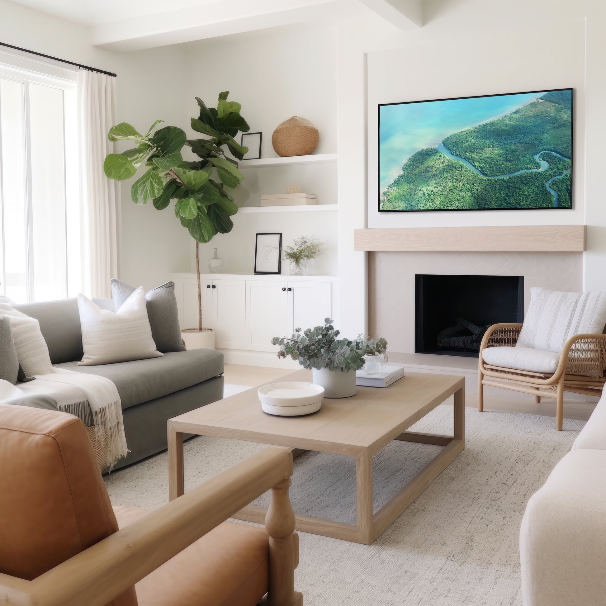 Ocean View Photography Print | Ocean View Canvas | 17 Mile