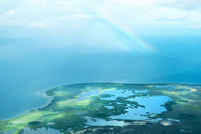 Aerial Ocean Print | Aerial Ocean Canvas | 17 Mile