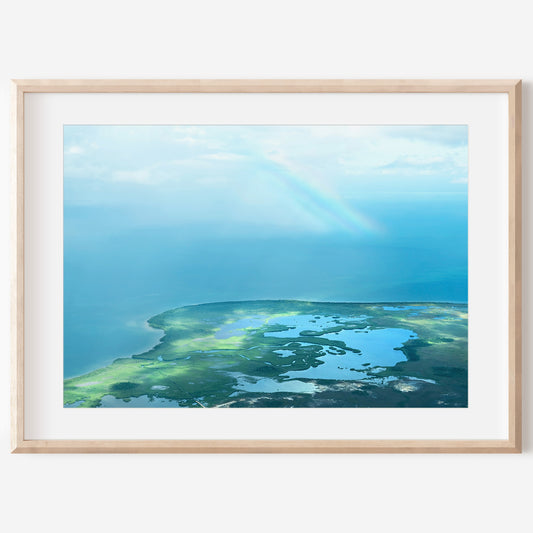 Aerial Ocean Print | Aerial Ocean Canvas | 17 Mile