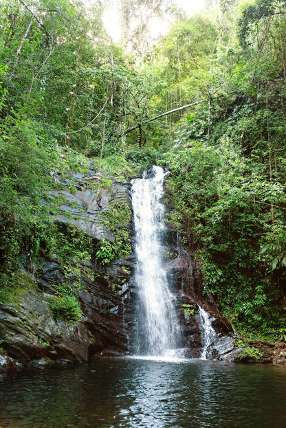 Belize Waterfall Wall Art | Waterfall Canvas Wall Art | 17 Mile