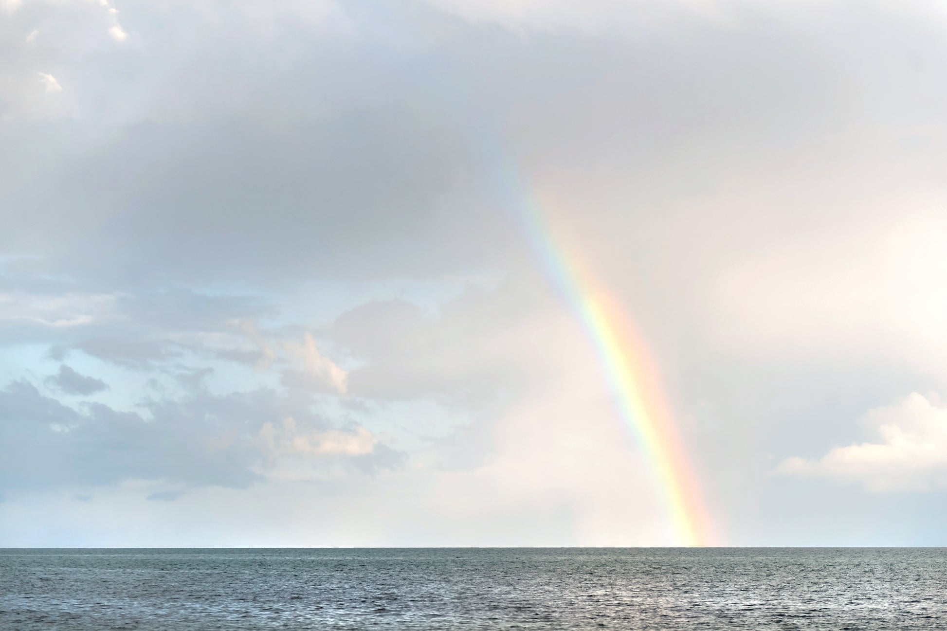 Ocean Rainbow Print | Rainbow Print Canvas | 17 Mile