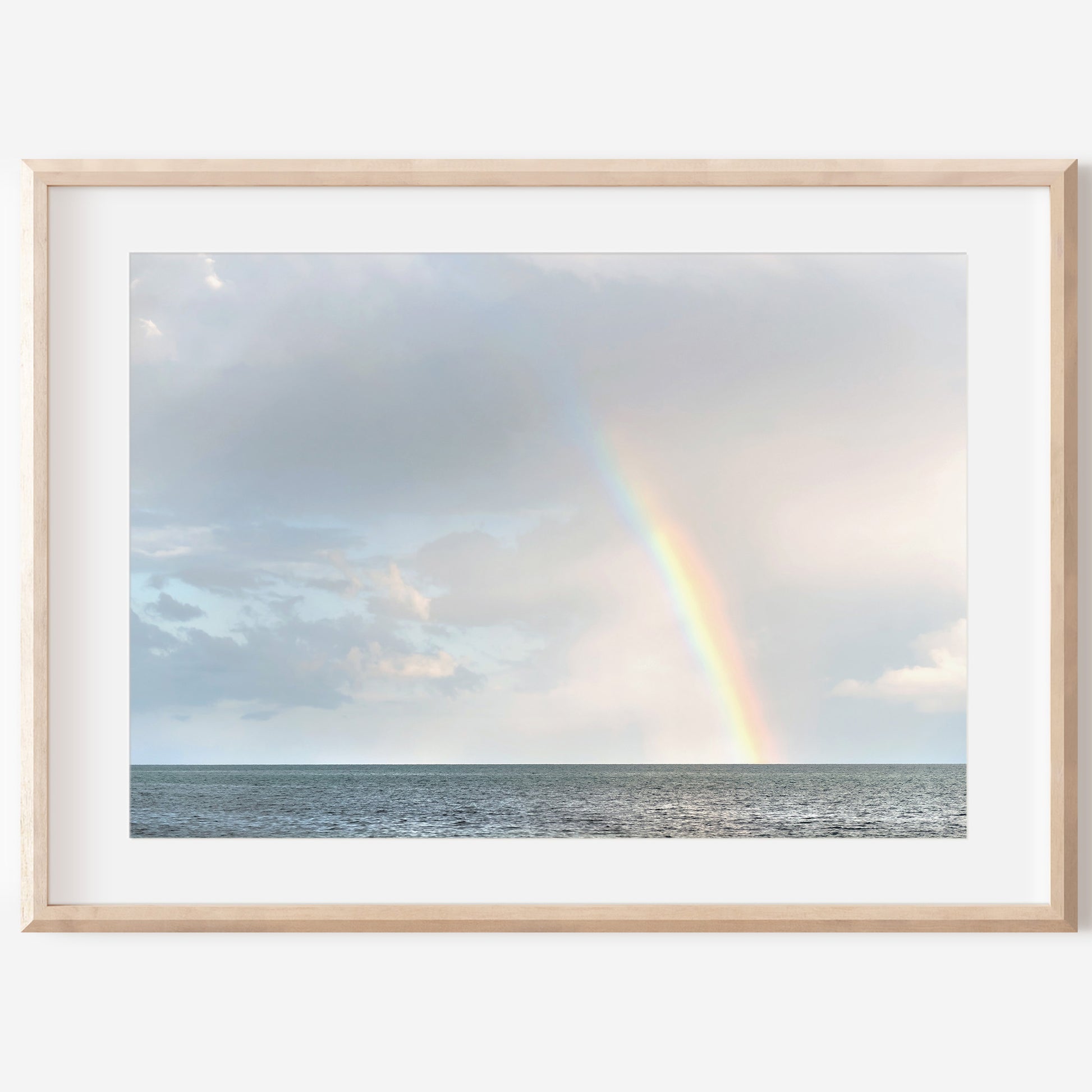 Ocean Rainbow Print | Rainbow Print Canvas | 17 Mile