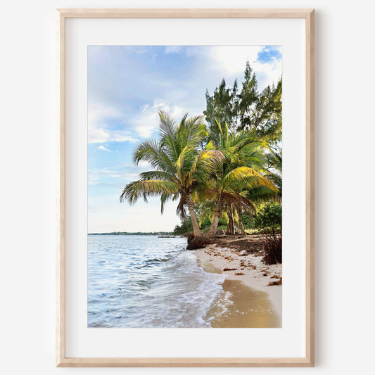 Tropical Wall Canvas | Beach Wall Canvas | 17 Mile