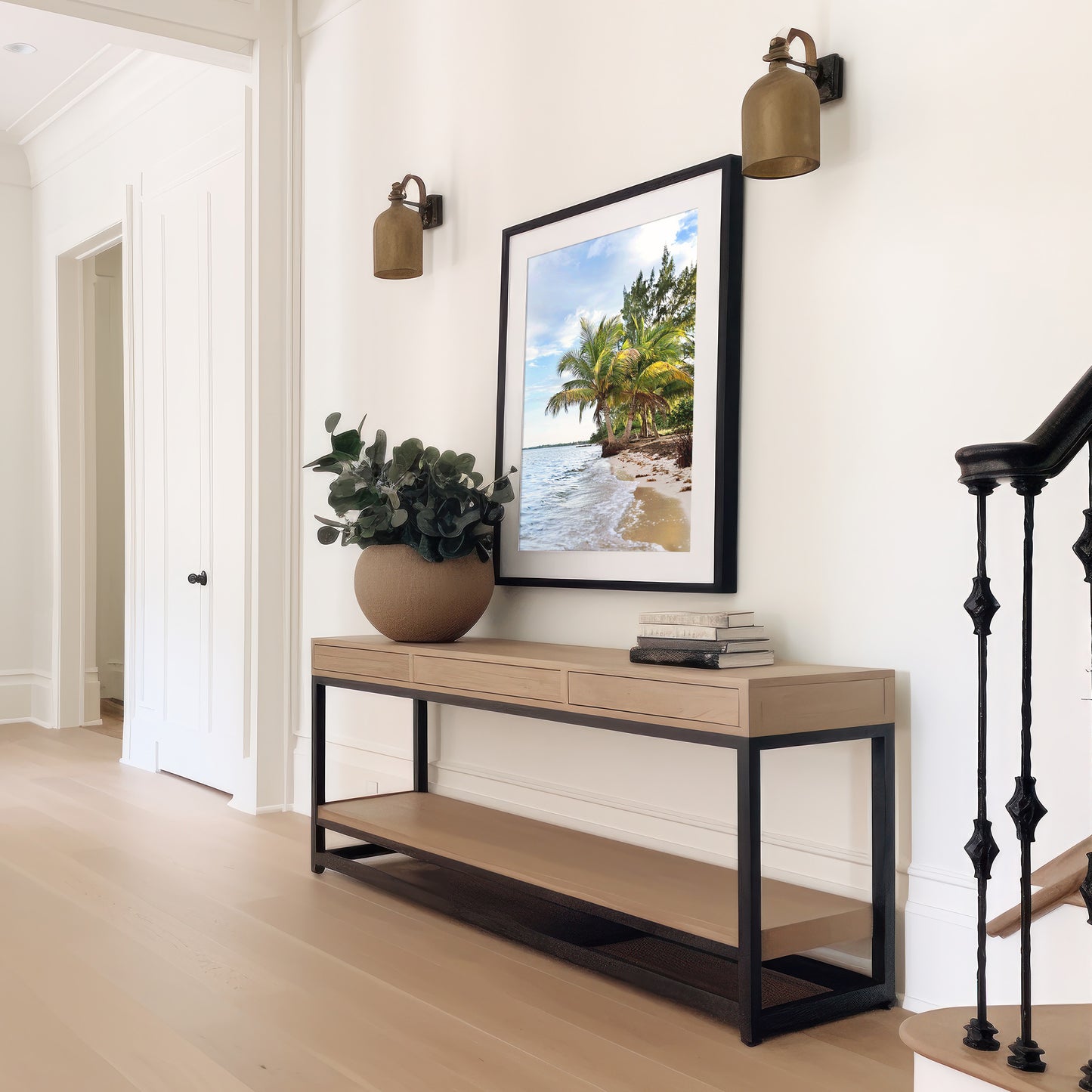 Tropical Wall Canvas | Beach Wall Canvas | 17 Mile