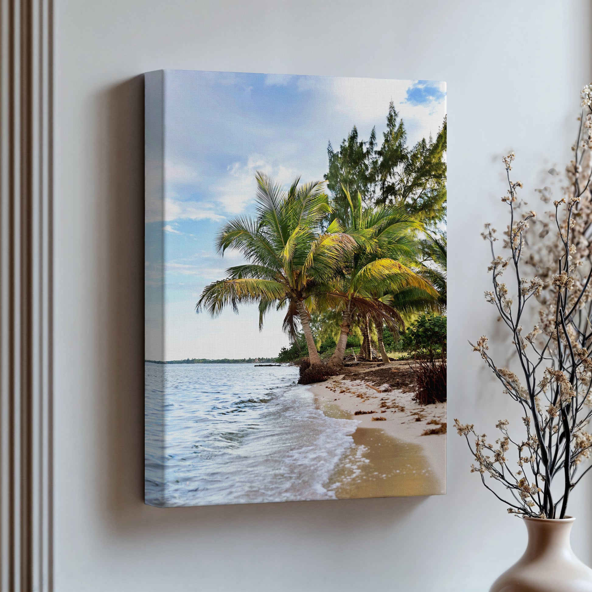 Tropical Wall Canvas | Beach Wall Canvas | 17 Mile