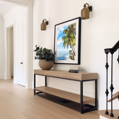 Framed Canvas Wall Art | Palm Trees Print | 17 Mile