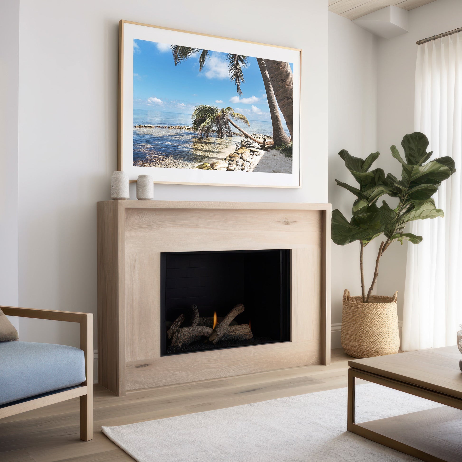 Ocean View Canvas | Beach View Canvas | 17 Mile