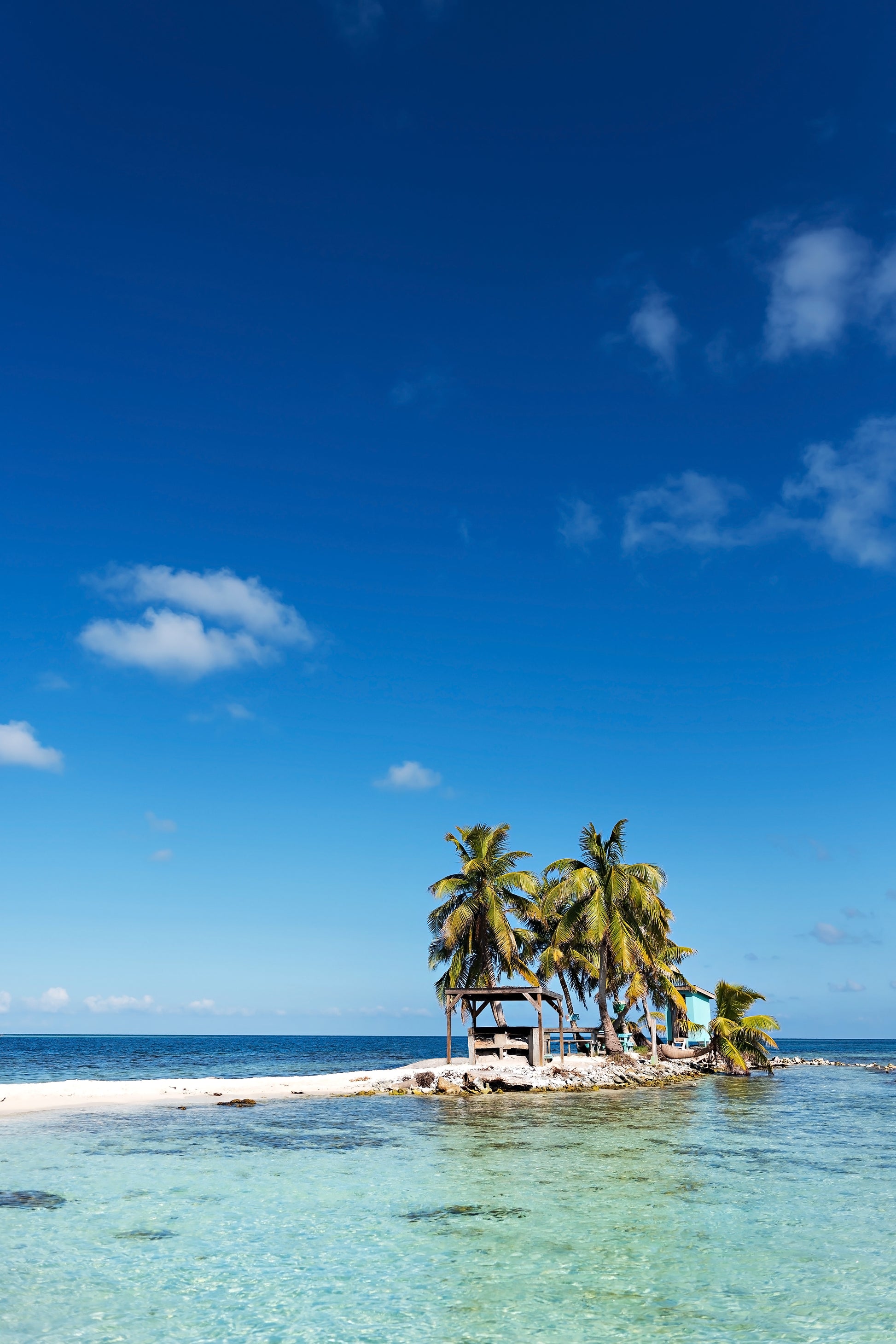 Belize Island Print | Ocean View Wall Art | 17 Mile