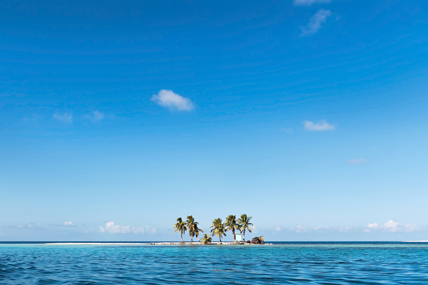 Belize Island Wall Art | Belize Island Print | 17 Mile