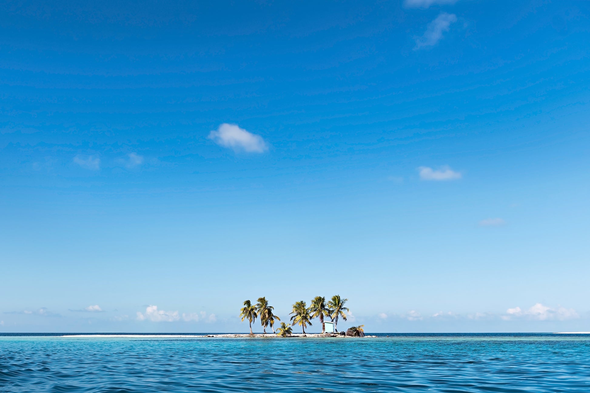 Belize Island Wall Art | Belize Island Print | 17 Mile