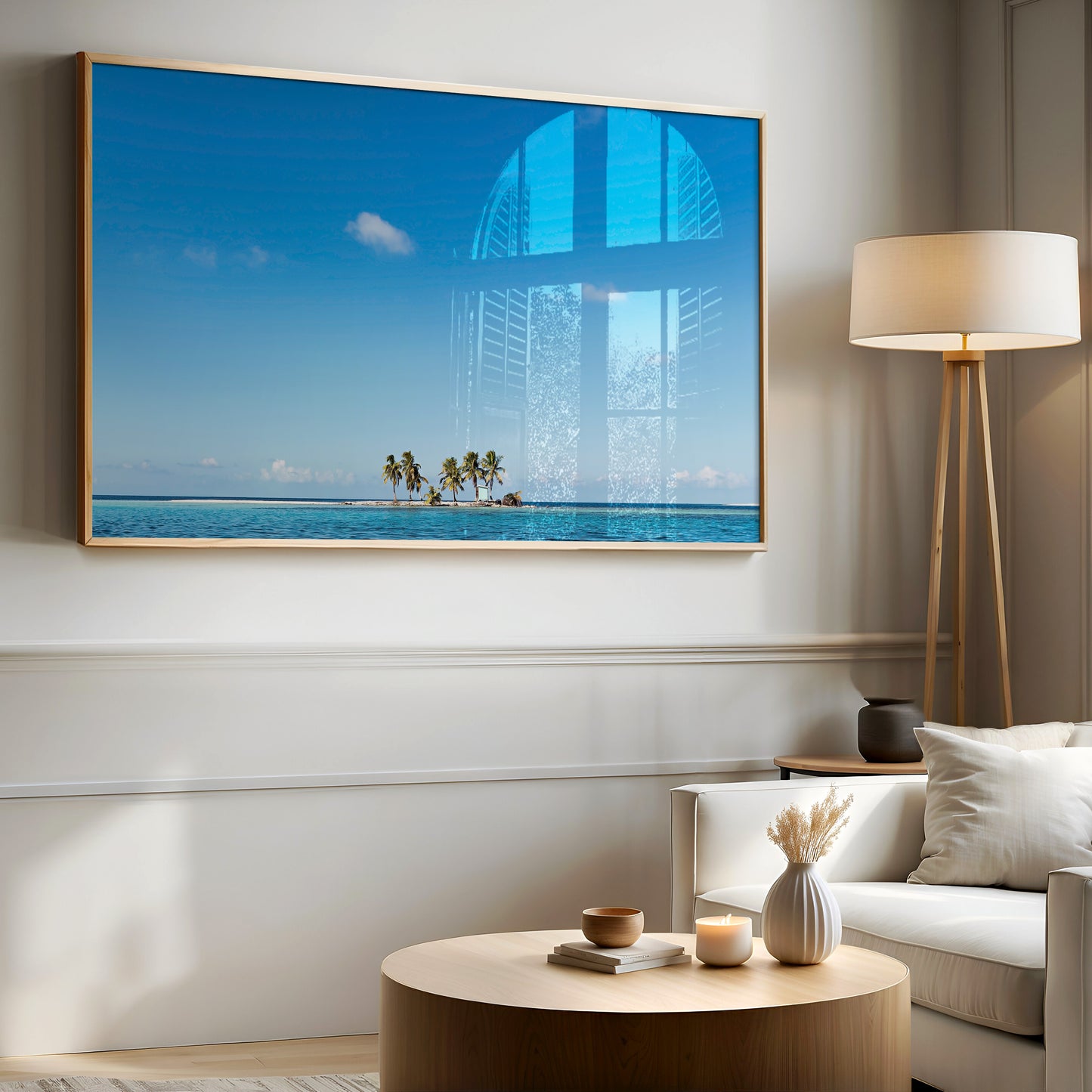 Belize Island Wall Art | Belize Island Print | 17 Mile