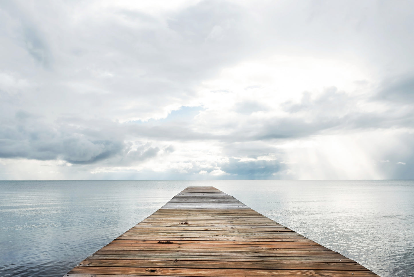 Ocean Dock Canvas | Coastal Dock Wall Art | 17 Mile