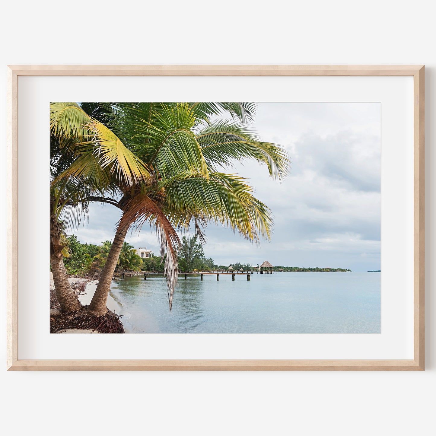 Belize Ocean Print | Belize Ocean Canvas | 17 Mile