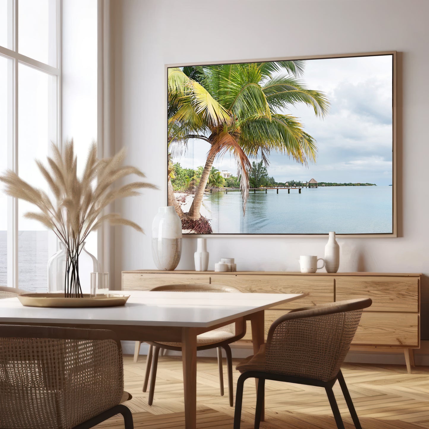 Belize Ocean Print | Belize Ocean Canvas | 17 Mile